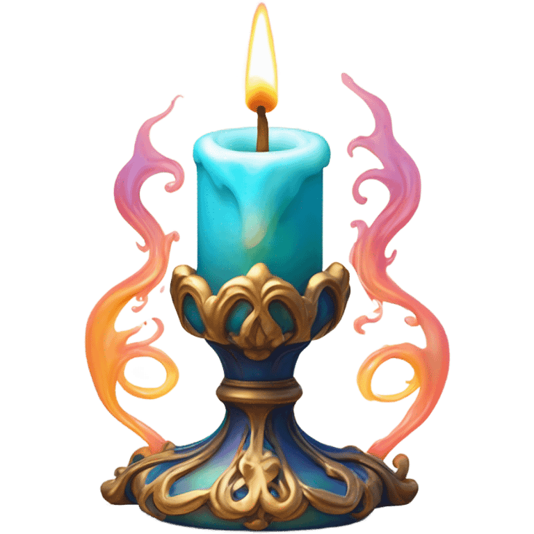 Magic candle  emoji