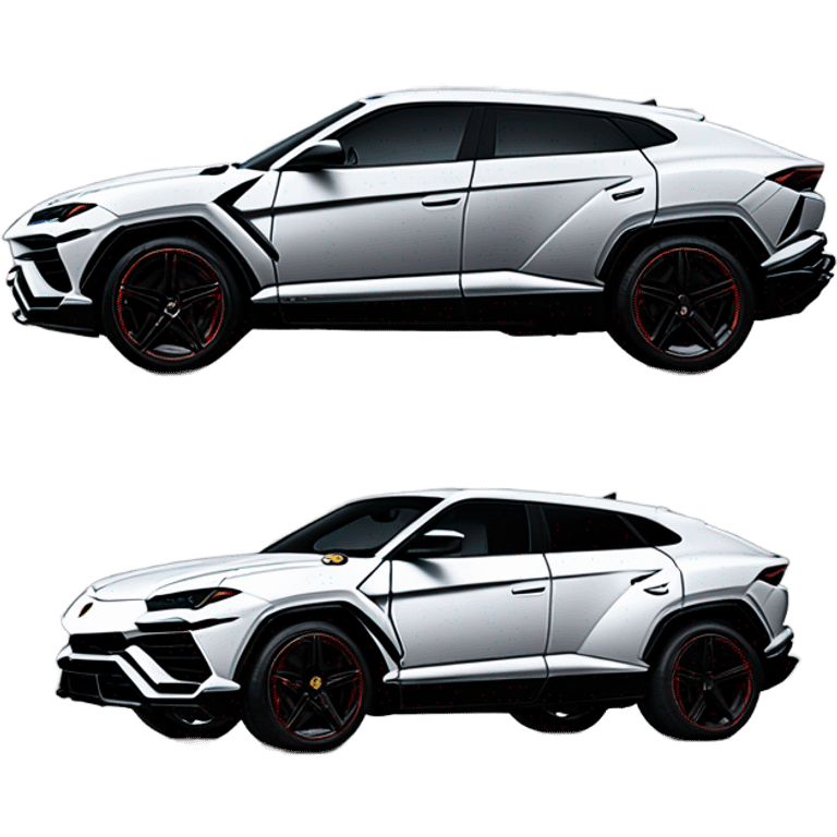 lambroghini urus, side view emoji