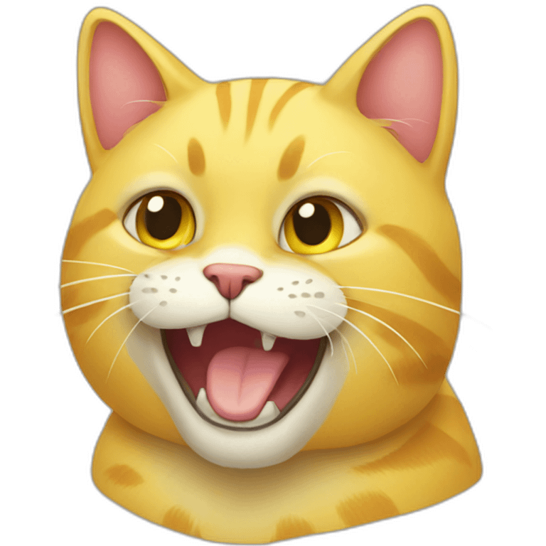 yellow cat emoji