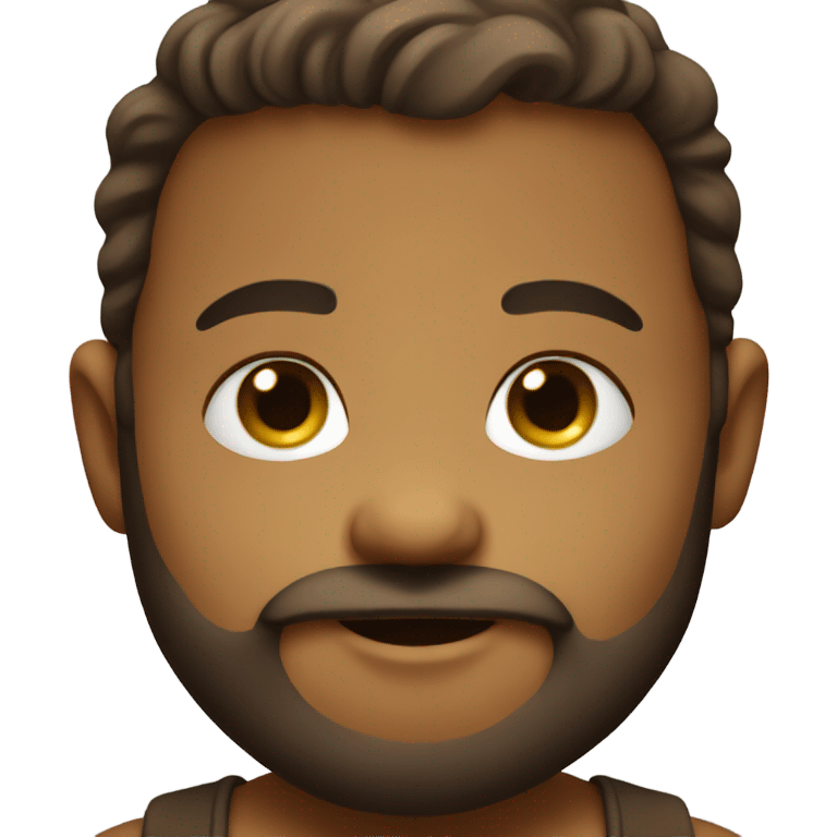 Bearded infant emoji