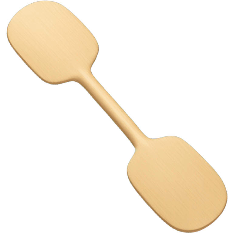 Two overlapping paddles crossed together emoji