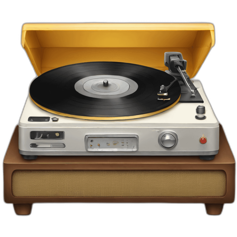 RECORD PLAYER emoji