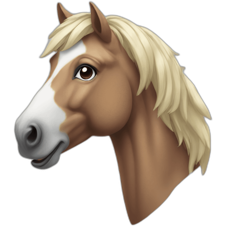 happy horse emoji