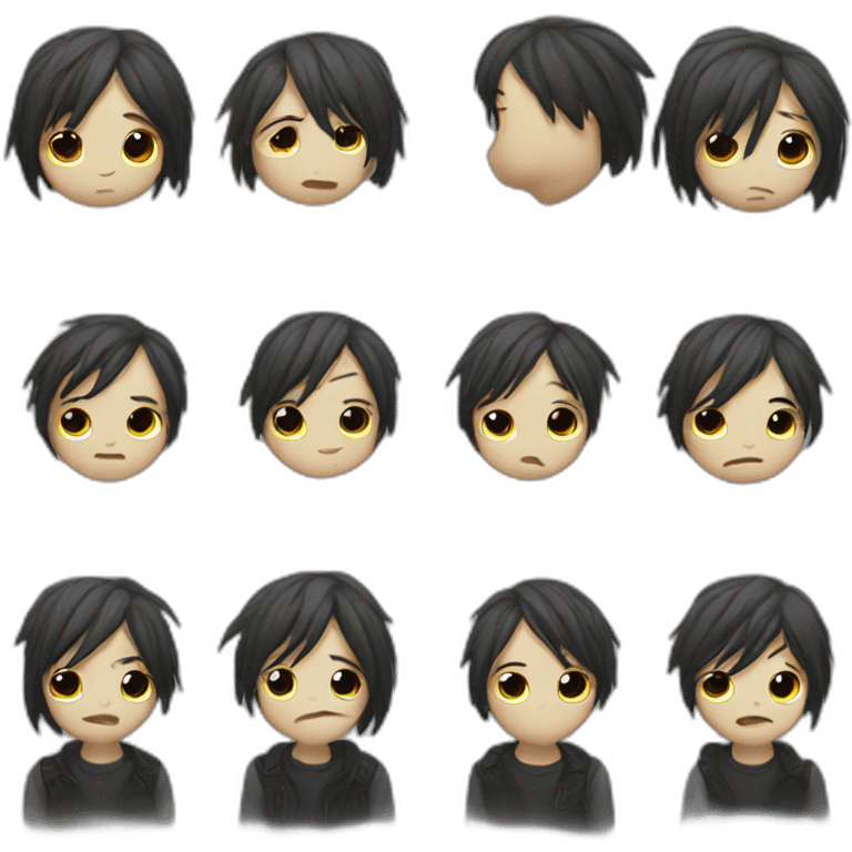 emo teen emoji