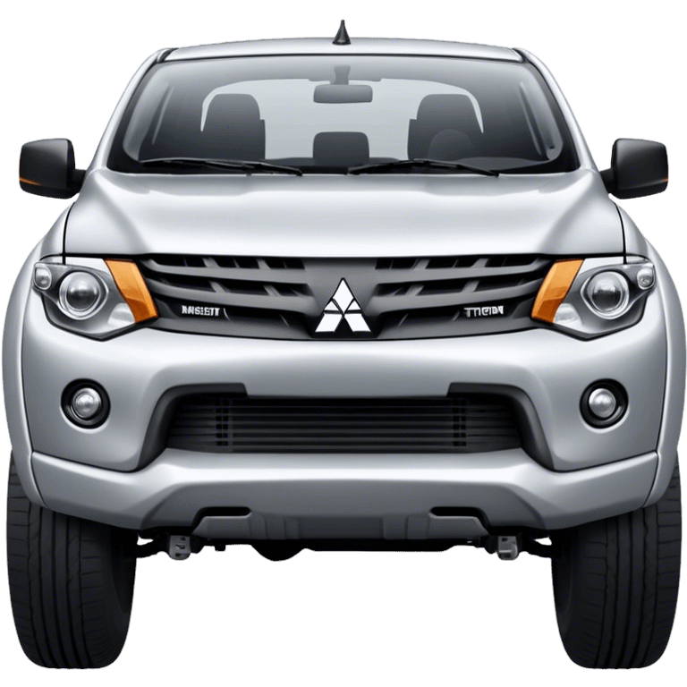 Mitsubishi Triton - Mitsubishi (Model Year: 2023) (Iconic colour: Silver) emoji