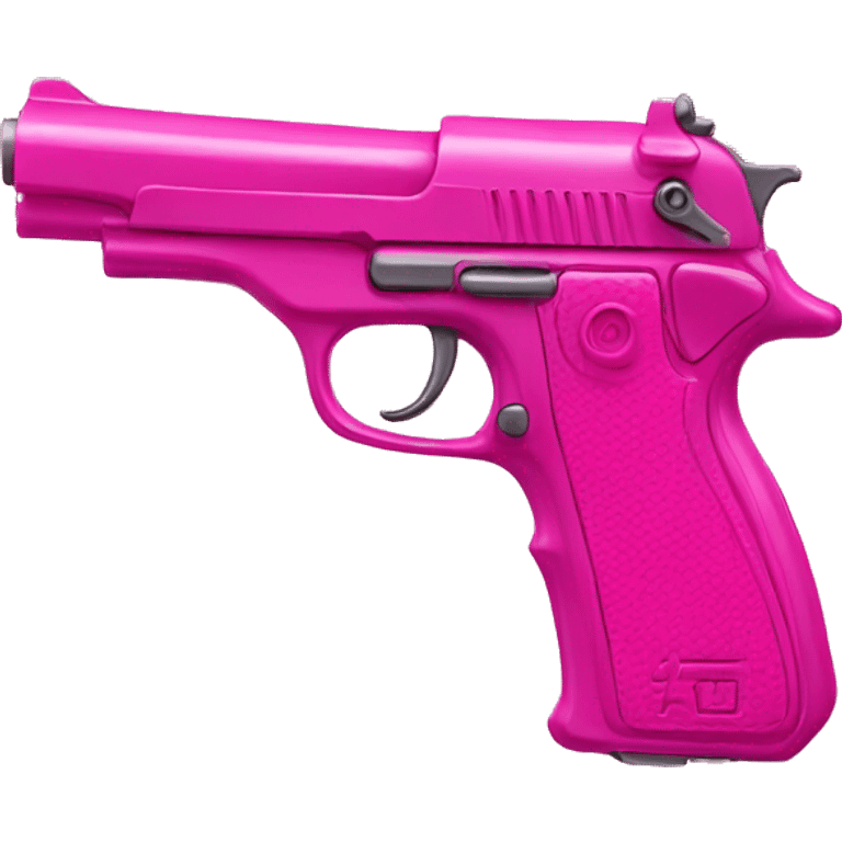 Hot Pink Gun emoji