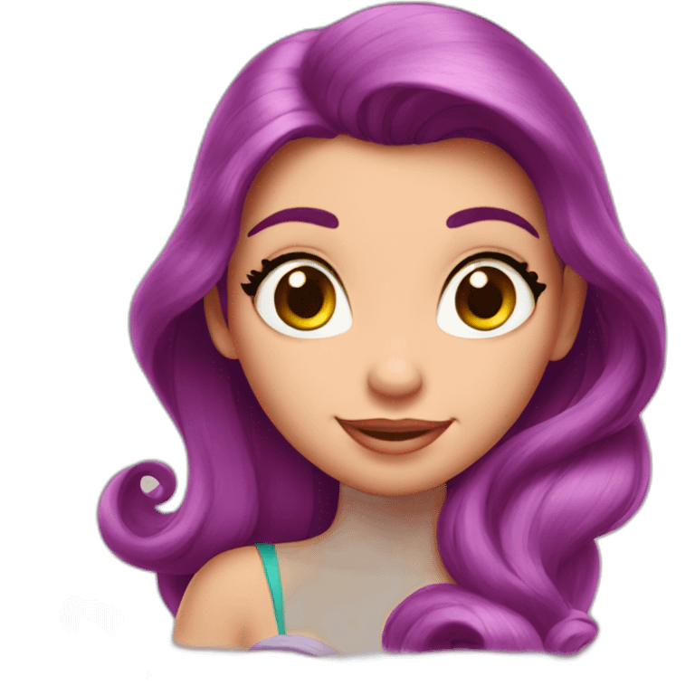 ariel de disney emoji