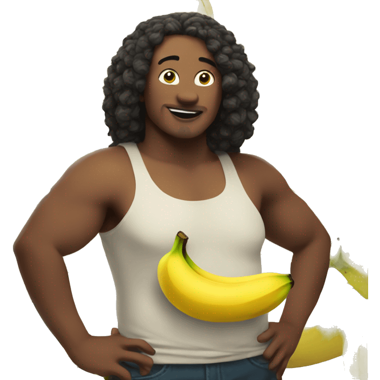 Thicc banana emoji