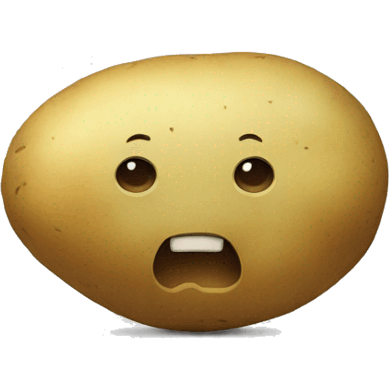 Dead potato emoji