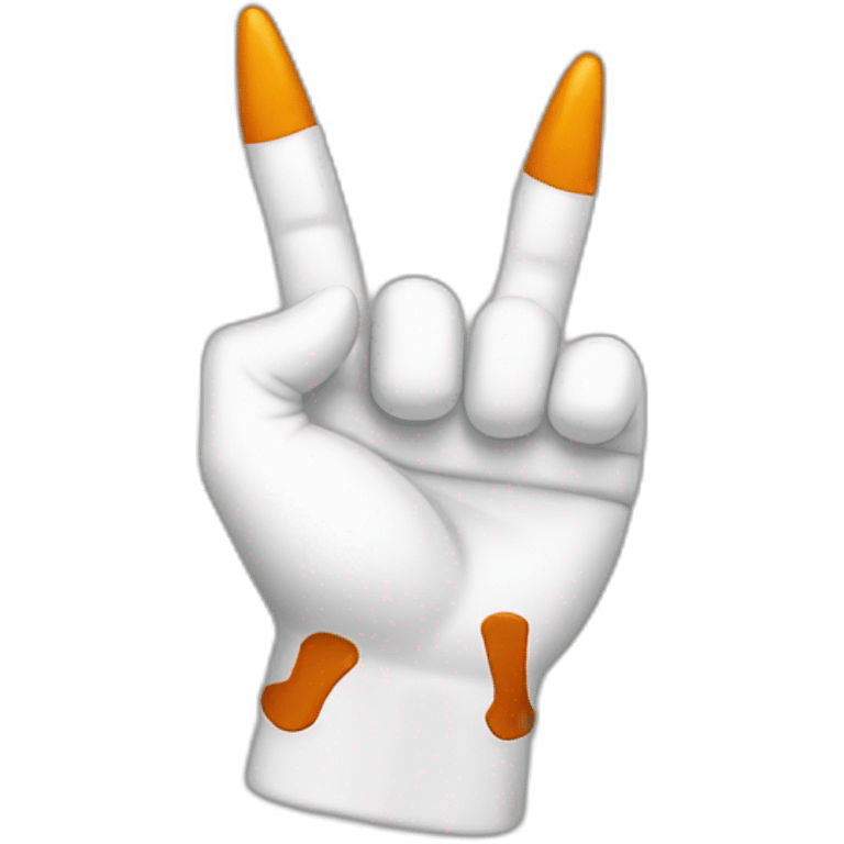 EMOJI WITH HOOK EM HORNS HANDS emoji