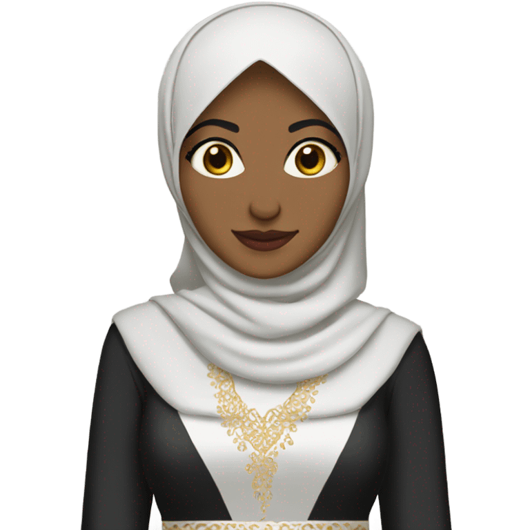 Hijabi bride emoji