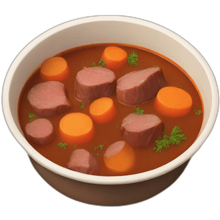 Beef stew emoji