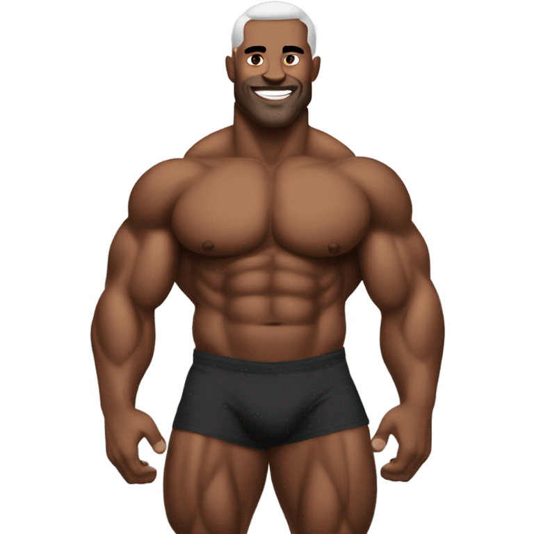 Bodybuilder Rucker emoji