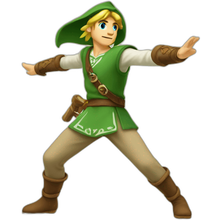 Link qui danse emoji