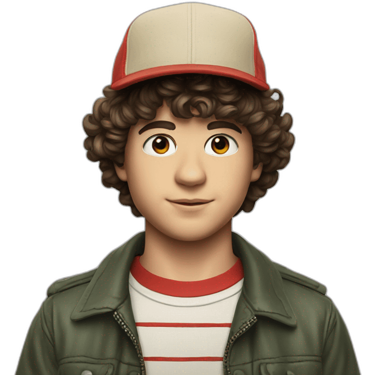 Stranger things dustin emoji