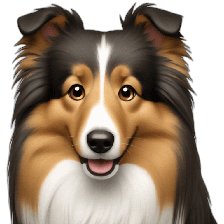 sheltie dog emoji