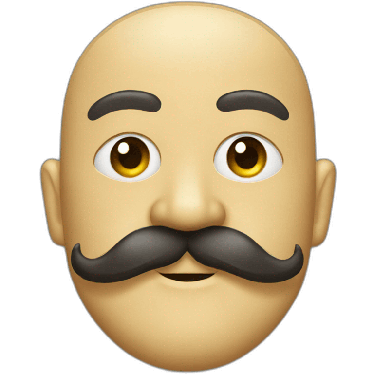  fu Manchu moustache emoji