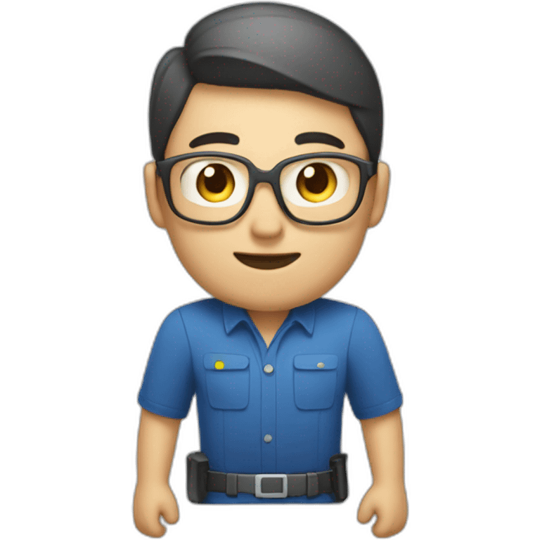 Stive Jobs with xiaomi emoji