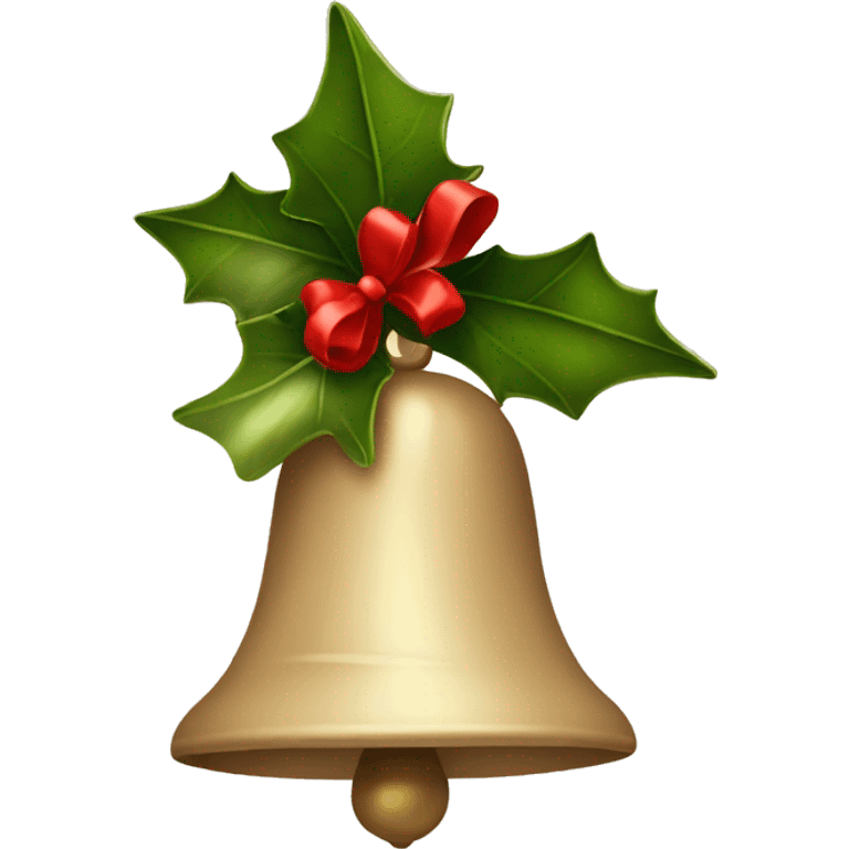 beige Christmas bells emoji