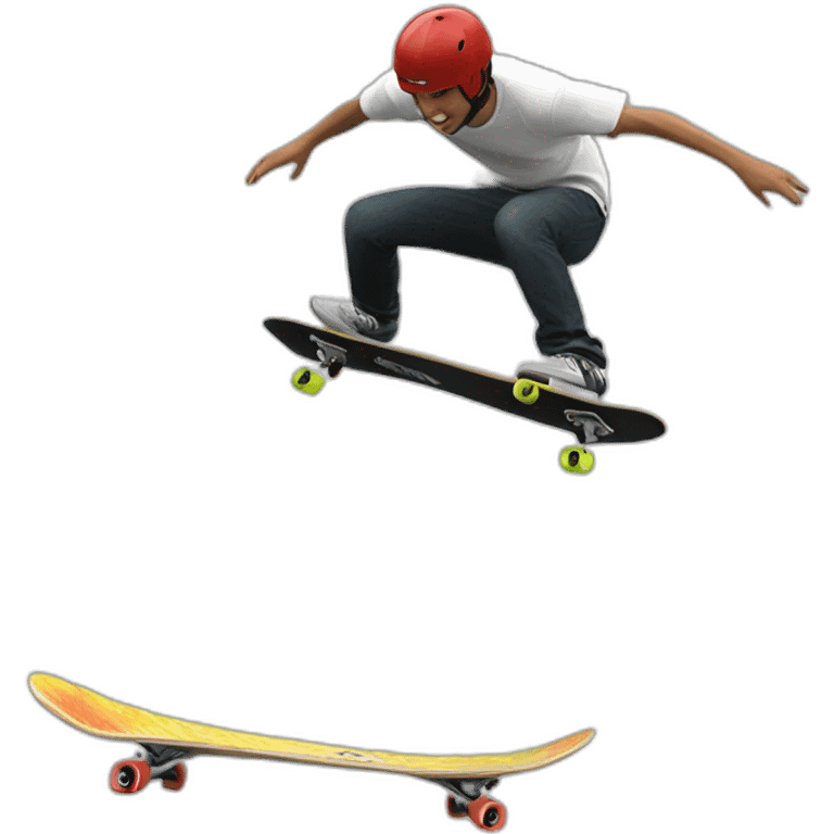 Skate 360 flip emoji