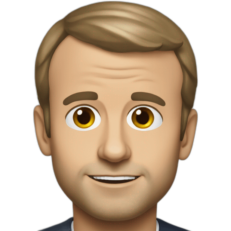 Emmanuel Macron emoji