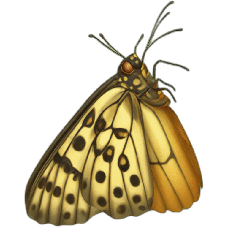 butterfly pupa emoji