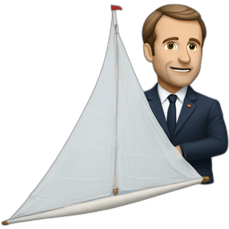 Macron qui porte le voile emoji