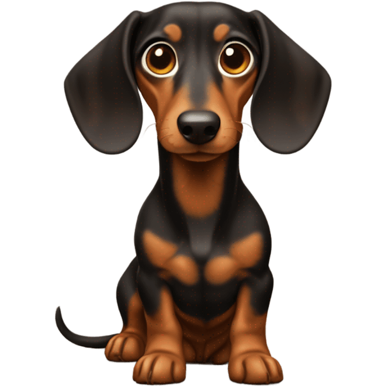 mini dachshund  emoji