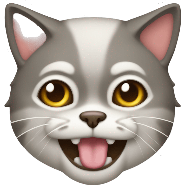 gato con cara asustada emoji