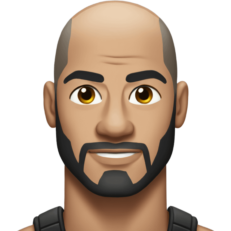 Roman reigns with no hair  emoji