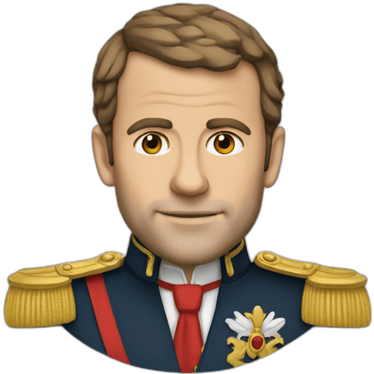 Macron king emoji