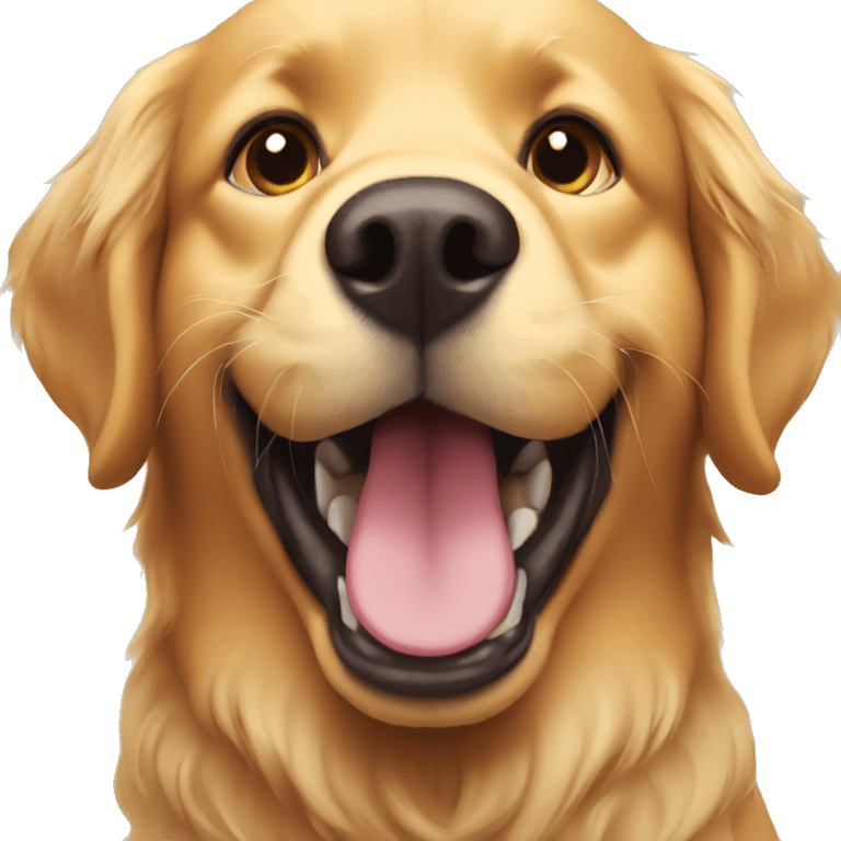 golden retriever  emoji