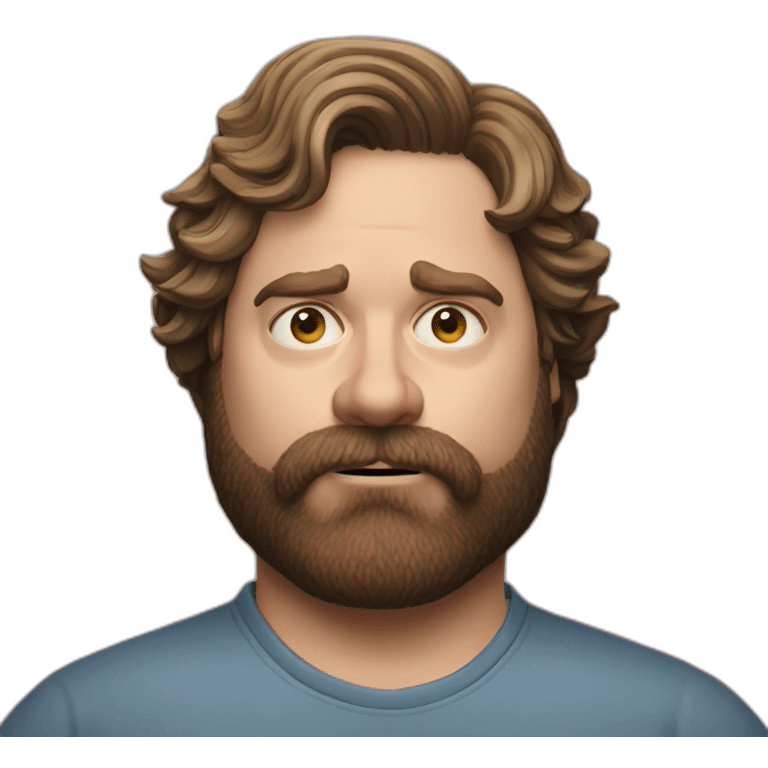 Zach Galifianakis emoji