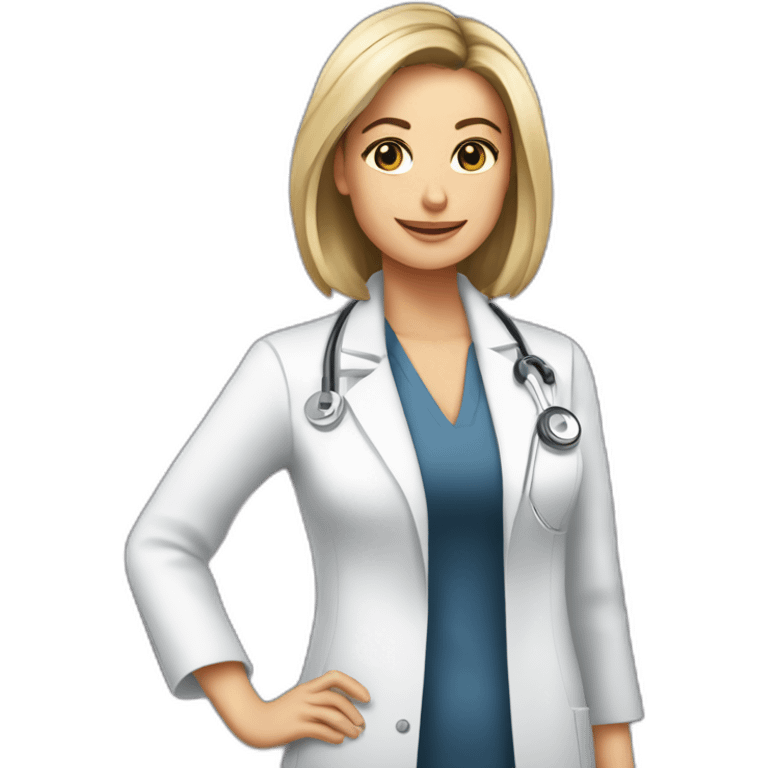 Posh-Radiologist-performing-breast-mri-to-leni-klum emoji