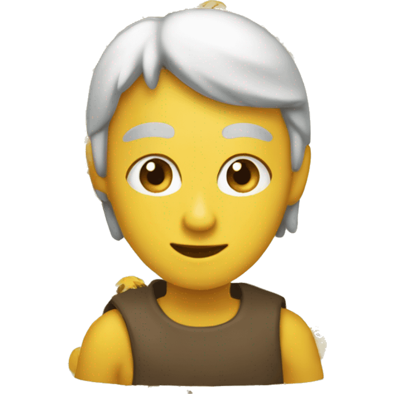 Mela gialla emoji