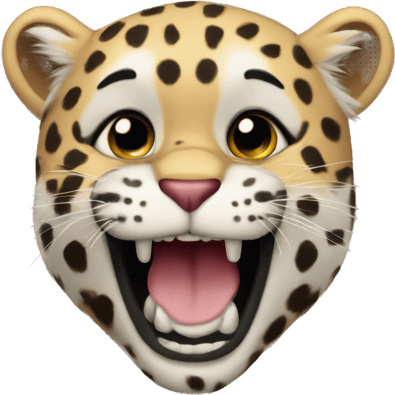 corazon leopardo emoji