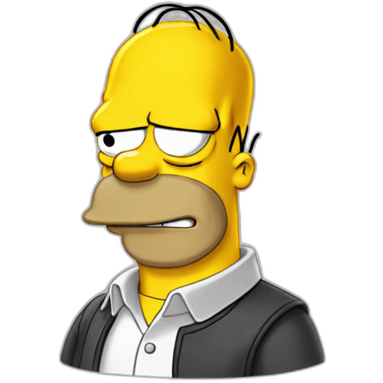 Homer simpson emoji