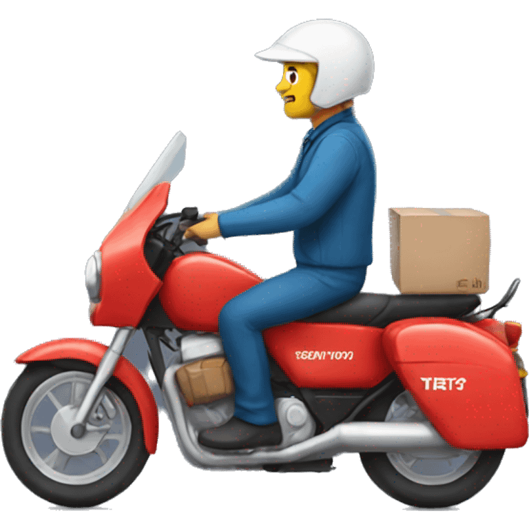 Moto delivery  emoji