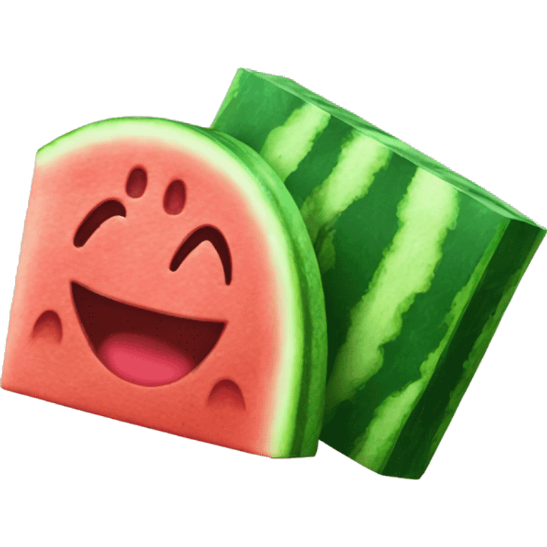 Extra watermelon gum pack  emoji