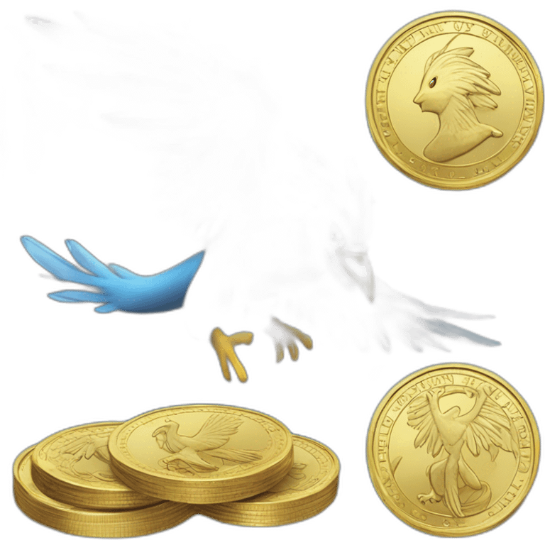 pokemon articuno money puregold coin pokecoin pokedollar dollar emoji