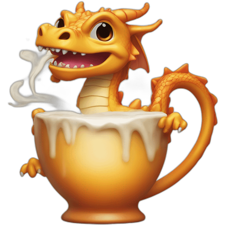 dragon chai un dab emoji