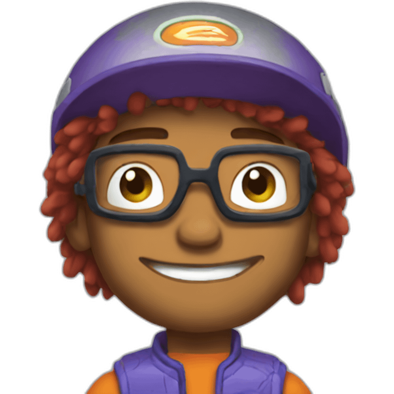 reggie rocket from rocket power emoji