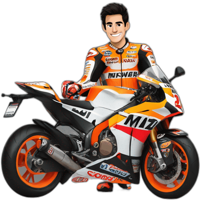 Marc marquez  emoji