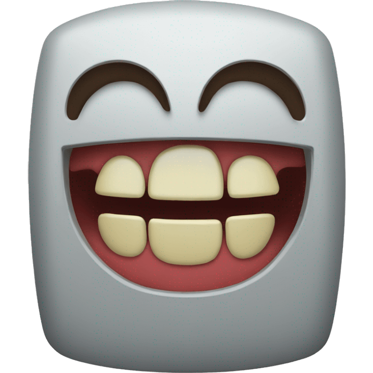 Computer with a big mouth  emoji