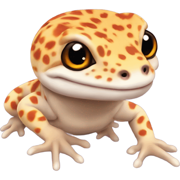 leopard gecko orange  emoji