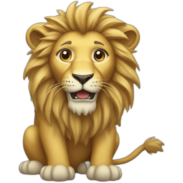 Shower Lion emoji