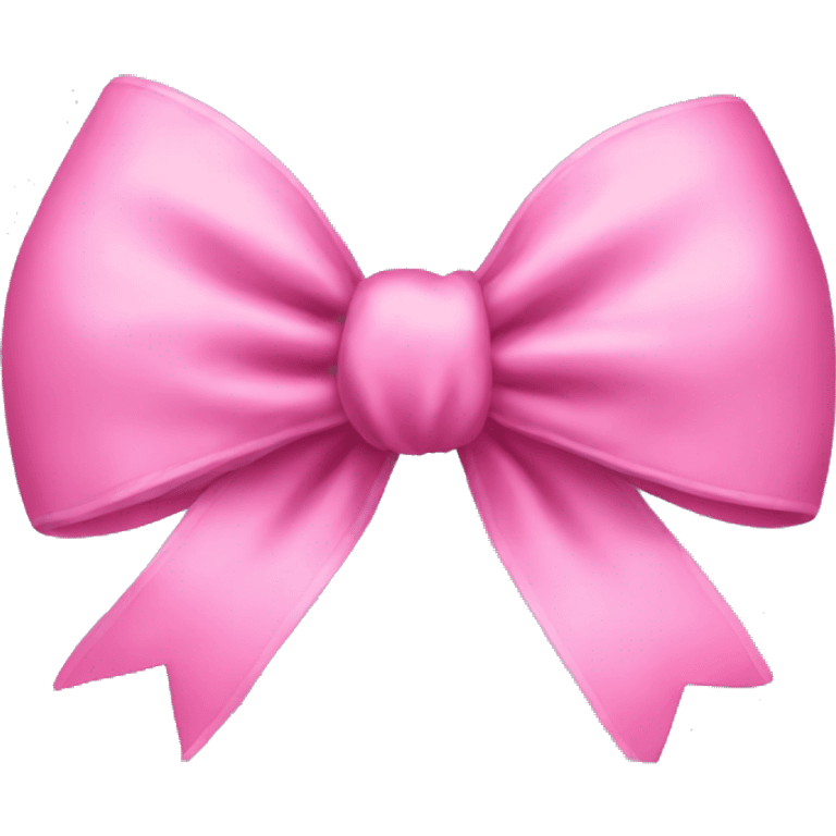 pink bow emoji