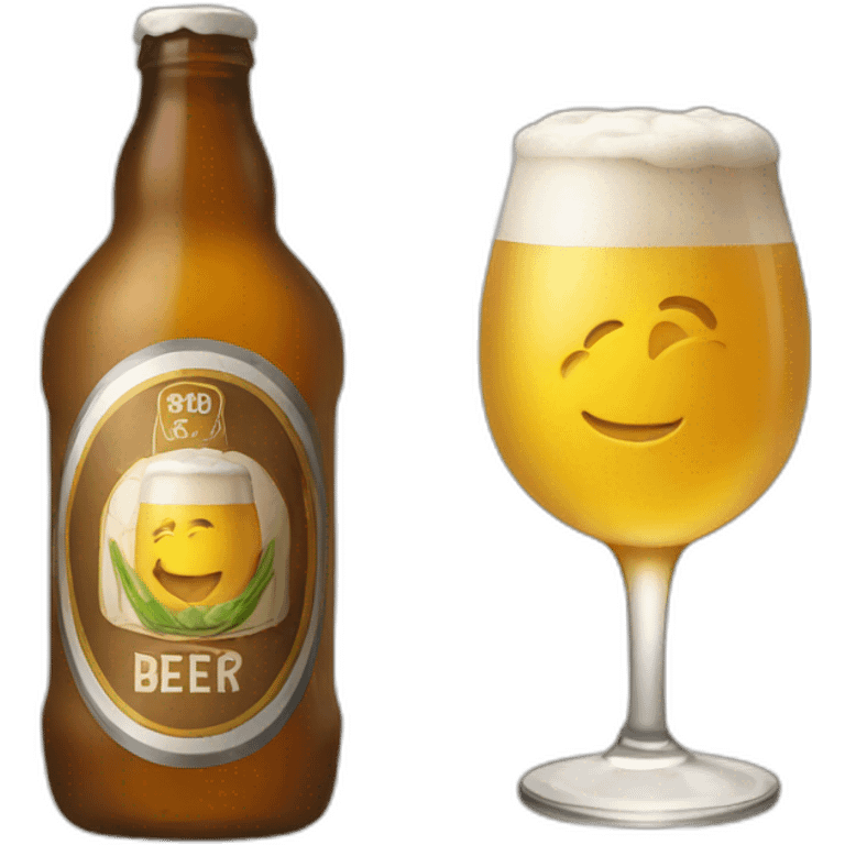 Toda drink à beer emoji