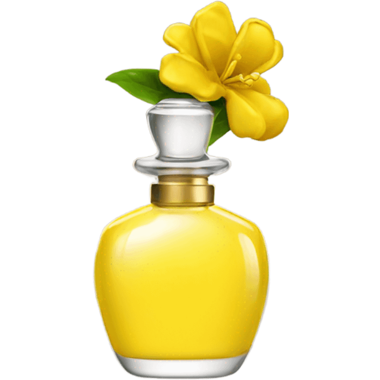 Yellow Perfum emoji