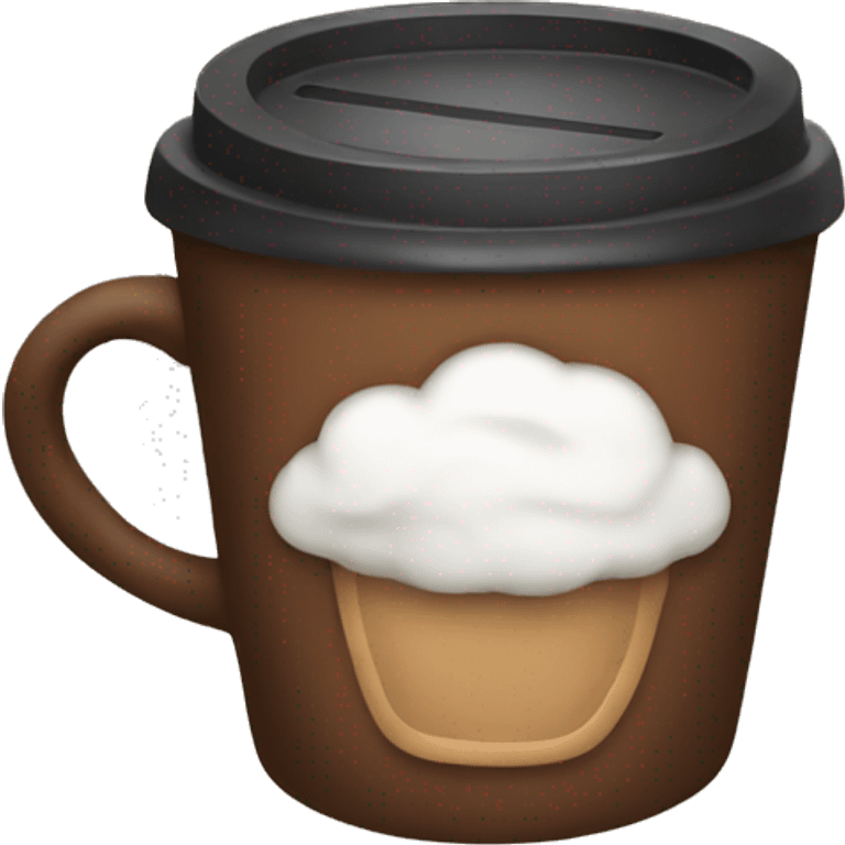 Cozy coffee emoji